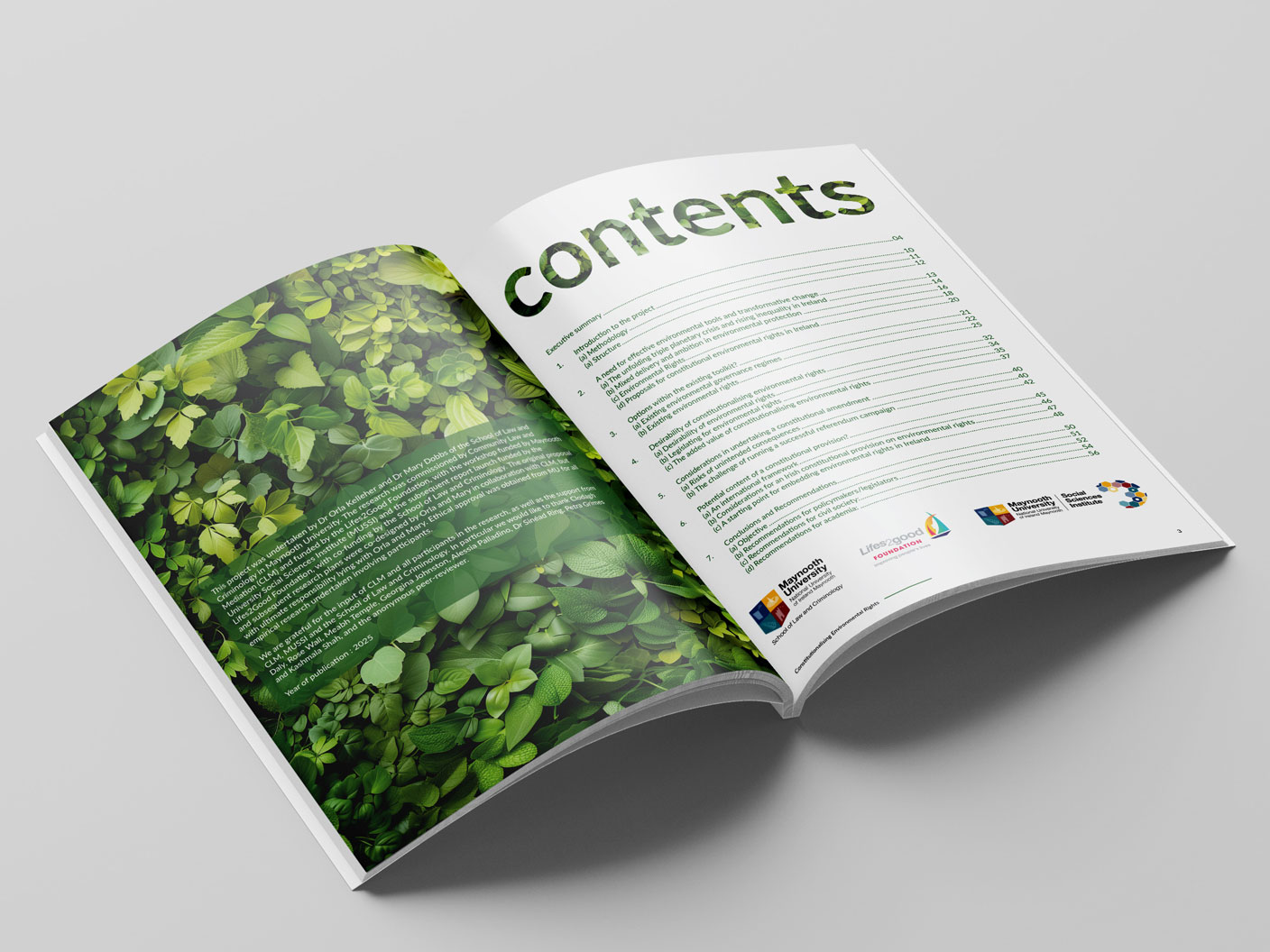 Community Law & Mediation report spread 1