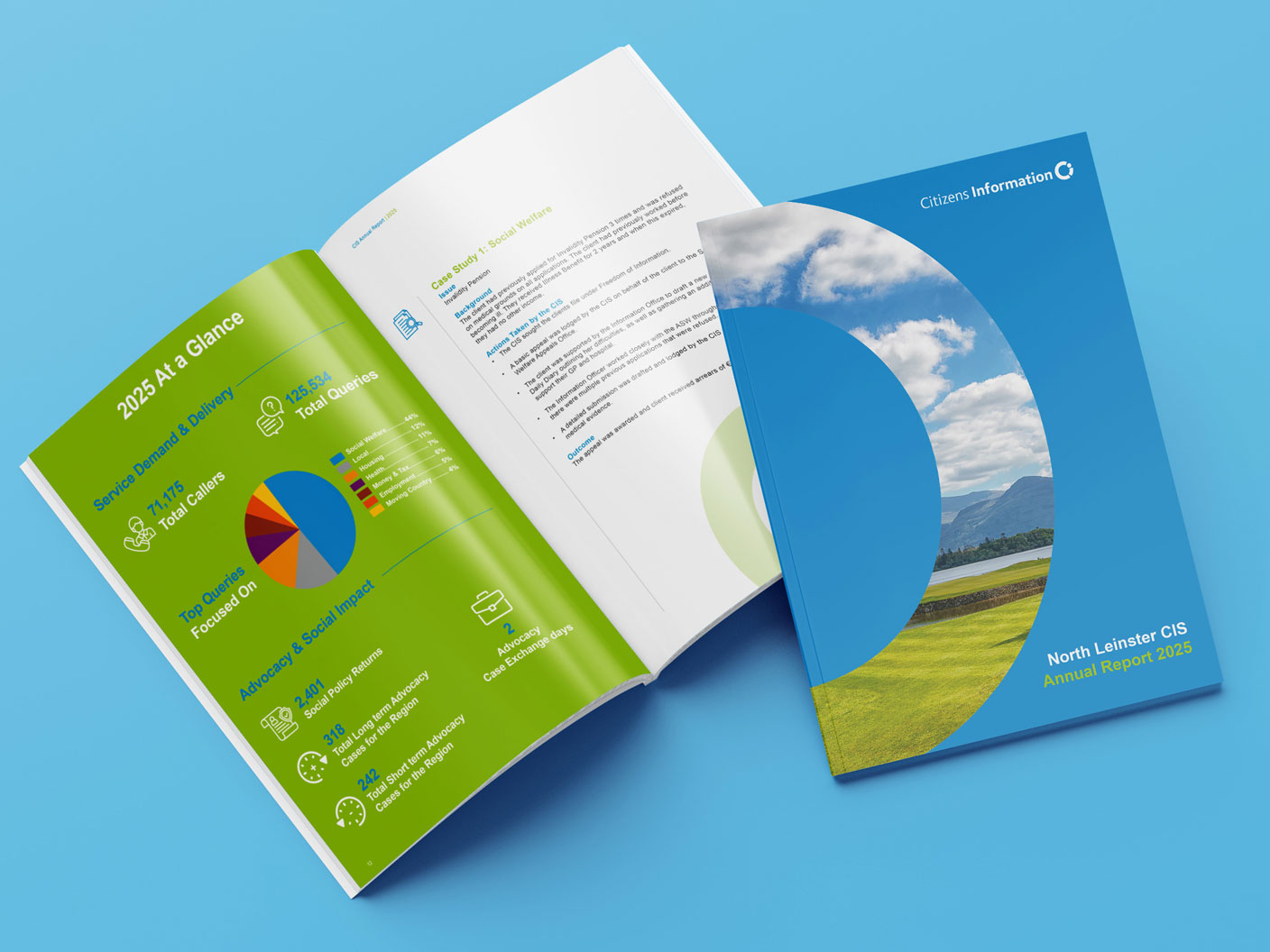 North Leinster Citizens Information Service report spread 4
